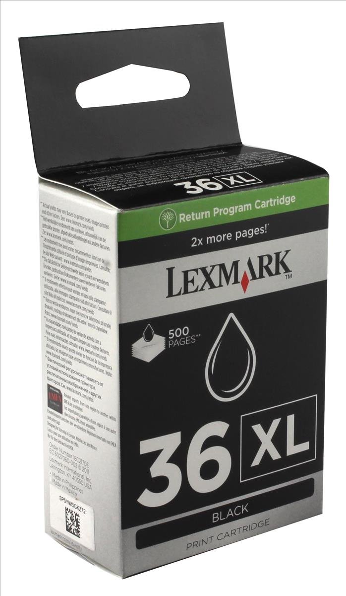 Lexmark No 36xl Ink Cartridge Black High Yield Program