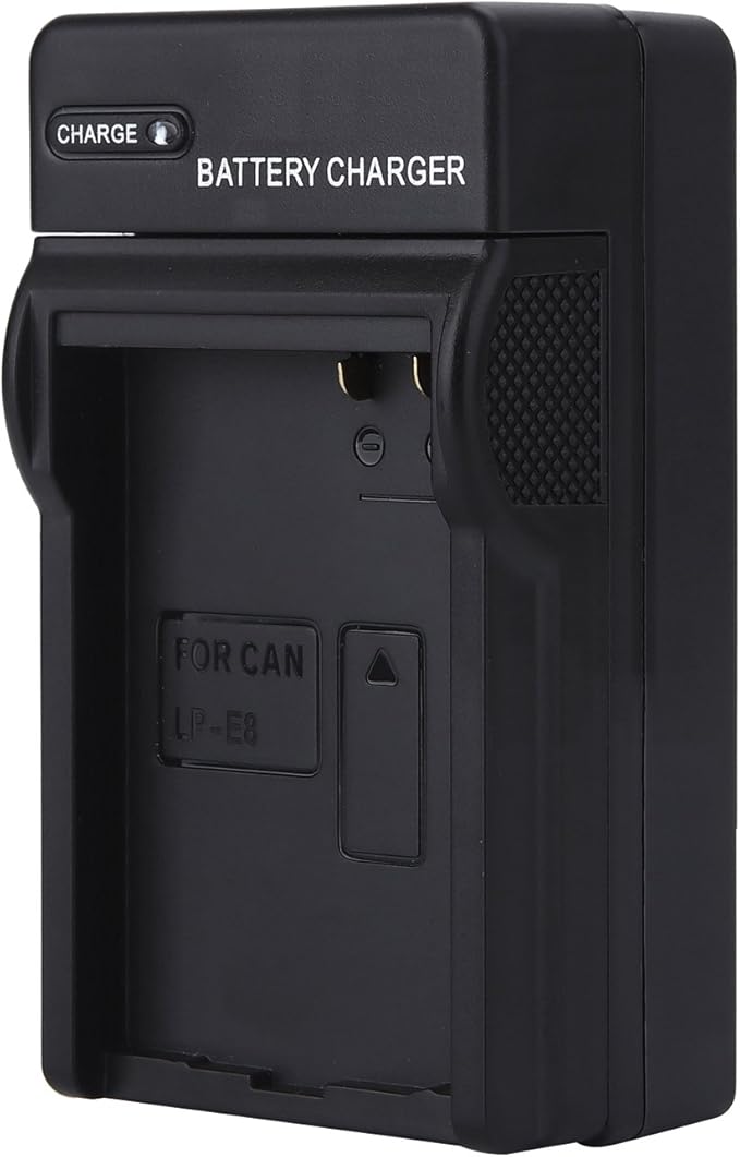 Cargador LP E8 Para Camara Canon EOS Rebel T2i -Negro