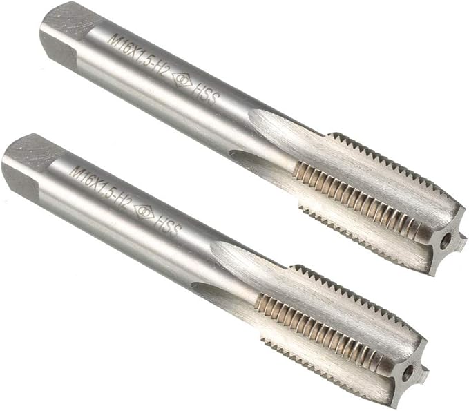 uxcell Metric Taps M16 x 1.5mm Pitch H2 Right Hand Thread