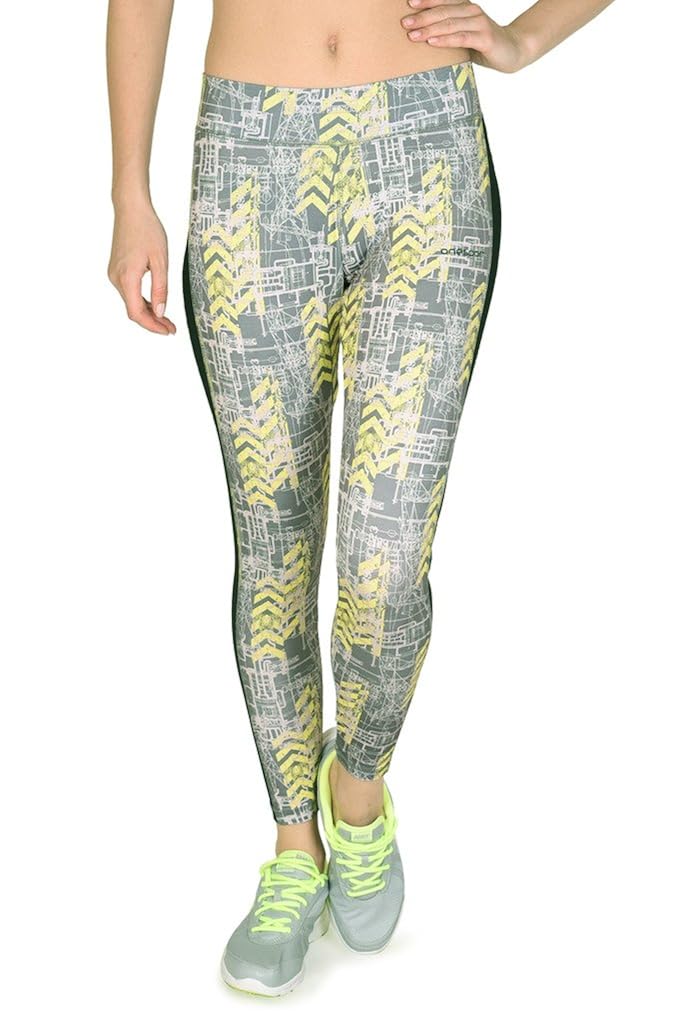 onesport women's polyester spandex jersey grey print tights(onsp23gp-p)