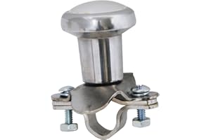 RoadPro RP-70100 Chrome Steering Wheel Spinner Knob