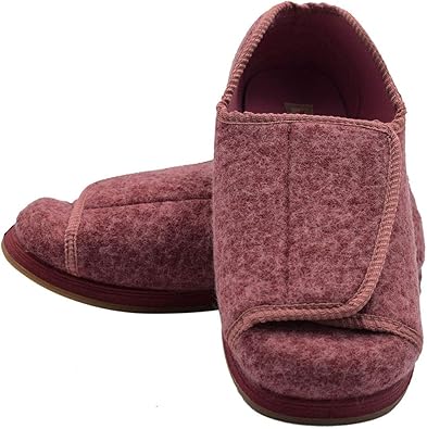 women's slippers extra wide width