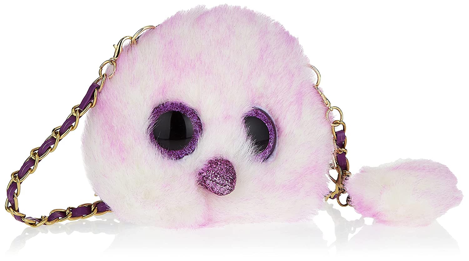 Ty Unisex Kids Pochette Porte Monnaie Peluche 10cm - Kenya L'autruche Pouch, Multicolour, S UK