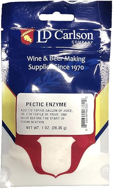 Amazon 手作り ワイン 用 ペクチン分解酵素 パウダー 25g 並行輸入品 Home Brew Ohio 食品 飲料 お酒 通販