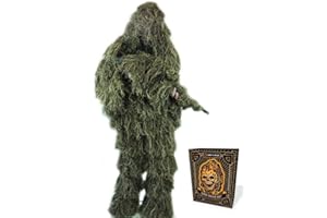 Arcturus Ghost Ghillie Suit | Ultra-Dense Design | Superior Camo Coverage for Hunters, Military, Snipers, Airsoft & Paintball