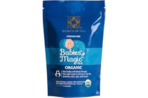 Secrets Of Tea - Babies' Magic Tea: Natural Relief for Baby Colic and Gas - USDA Organic, Caffeine-Free, promotes better sleep- 20 Count ((1 Pack)