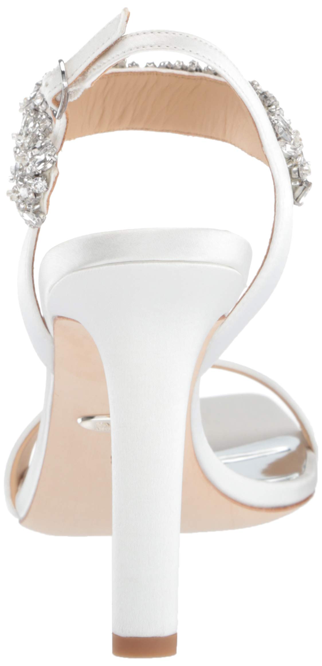 Badgley Mischka Women's Lilly Heeled Sandal, Soft Blush, - Image 3