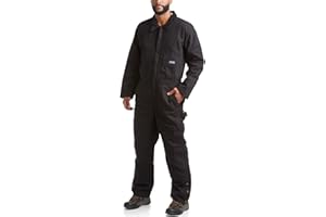 Bass Creek Outfitters Mens Coveralls - Water Resistant Long Sleeve Work Wear Jump Suit Insulated Coveralls for Men