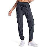linlon Womens Hiking Pants Quick Dry UPF 50 Casual Pants Lightweight Travel Safari Work Cargo Joggers Pants