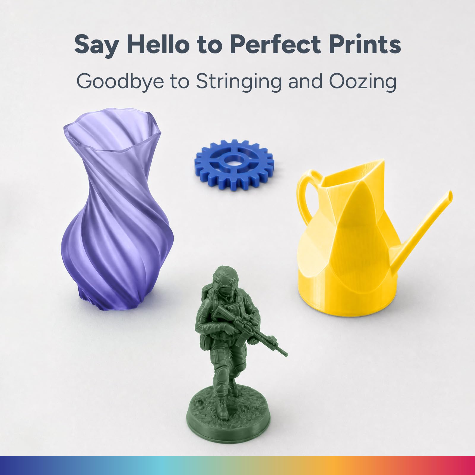 OVERTURE Rapid PETG 1,75 mm Transparent | Lichtdurchlässig 3