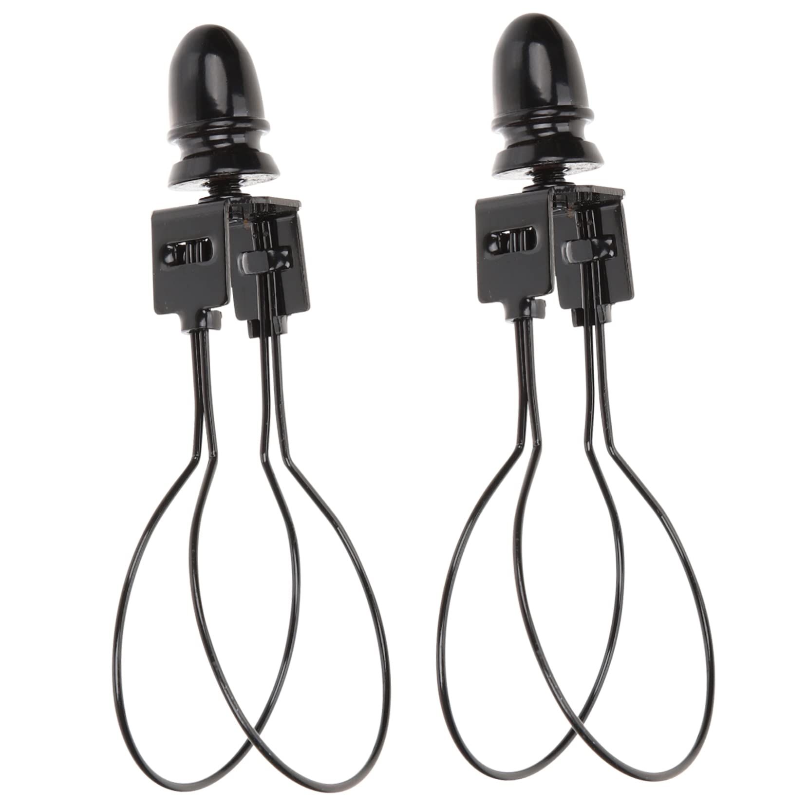 LABRIMP 2pcs Light Bulb Clip Light Dome Accessories Lamp Holder Lamp Shade Adapter Shade Bulb Adapter Harp Clip on Holder