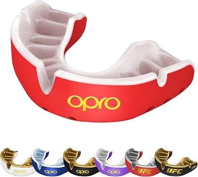 OPRO Gold Level Mouthguard Premium Fit – Gum Shield Boxing Rugby Hockey
