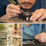 AZUNO 24-in-1 Ratcheting Screwdriver Set Universal Socket 20 CRV Bits Stored view 7