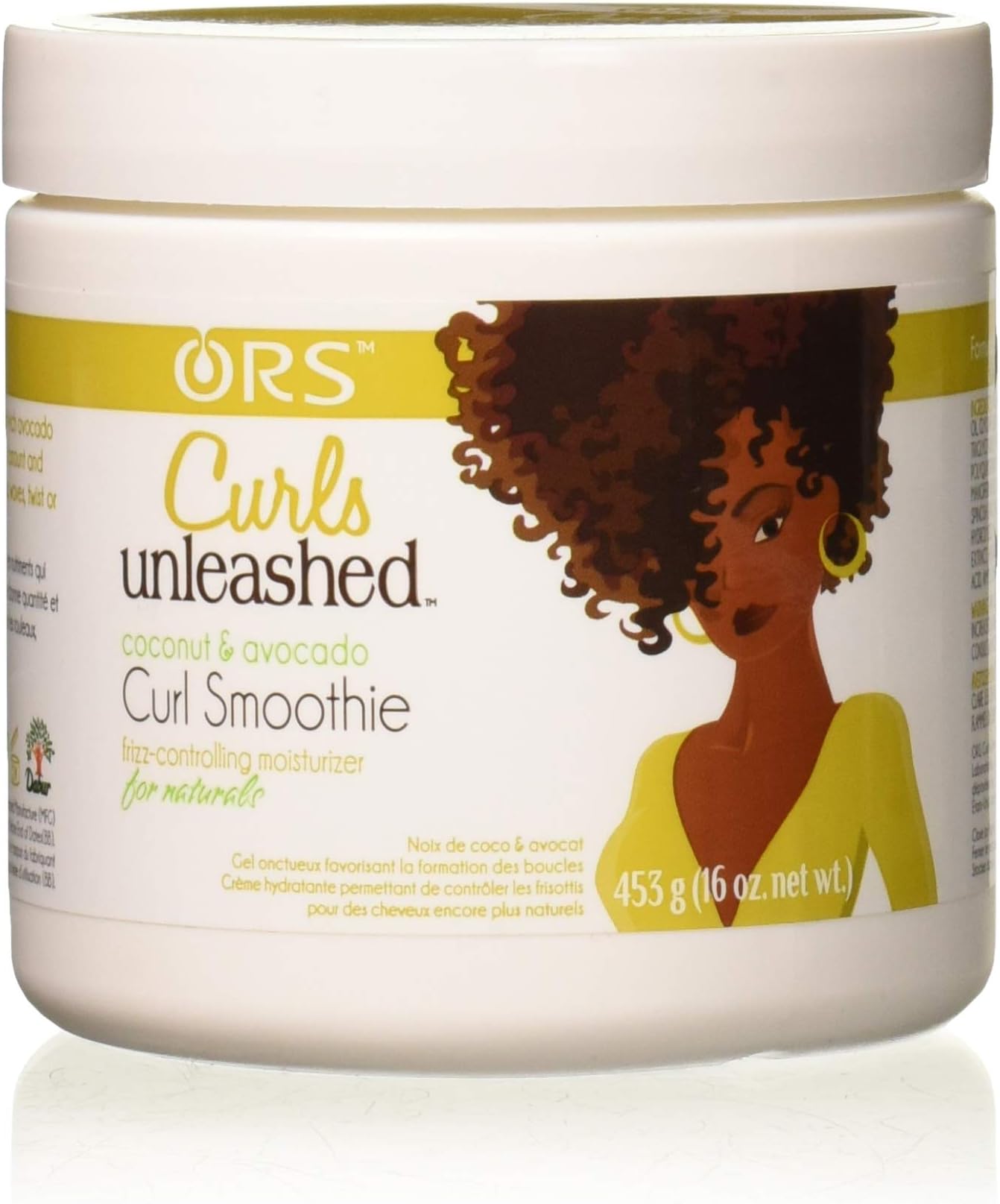Curls Unleashed Coconut and Avocado Curl Smoothie 16 oz (Pack of 1)