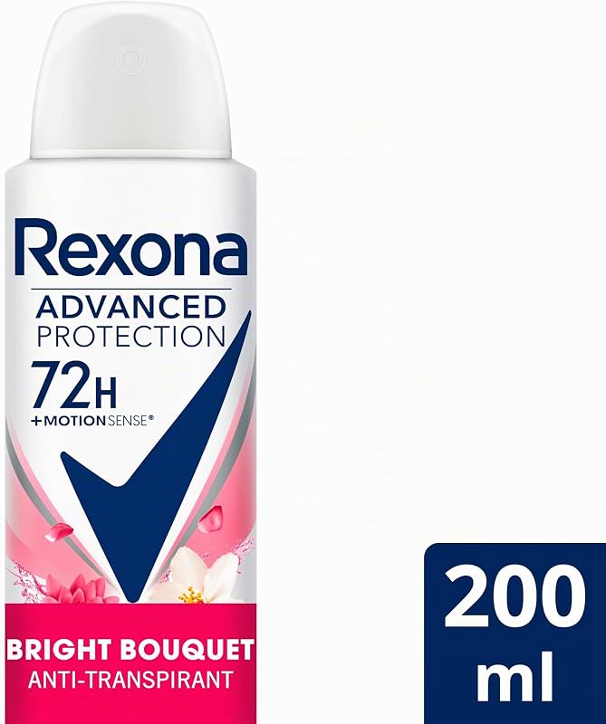 - Déodorant Advance Protection Bright Bouquet 72 h pour Femme 200 ml - Pack de 6