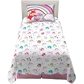 Jay Franco Hello Kitty Twin Size Sheet Set - 3 Piece Soft Microfiber Bedding With Pillowcase