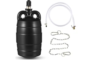 AMTEADM Test-Ball Pipeline Plugging Air Bag,Sewer Test Plug，Water Shut Off Airbag, Rubber Plumbing Balloon，Inflatable Pipe Test Plug，Used for Drainage Pipe, Sewage Pipe Temporary Water Blocking (3 Inchs)