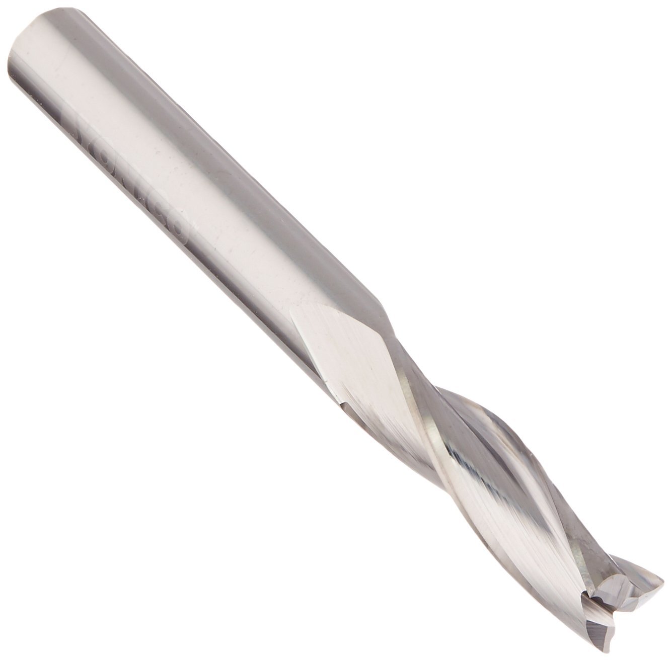 Yonico 35314-SC - Low Helix Upcut Spiral End Mill CNC Router Bit, Diameter: 1/4", Cutting Height: 1", Flutes: 3-1/4" Shank