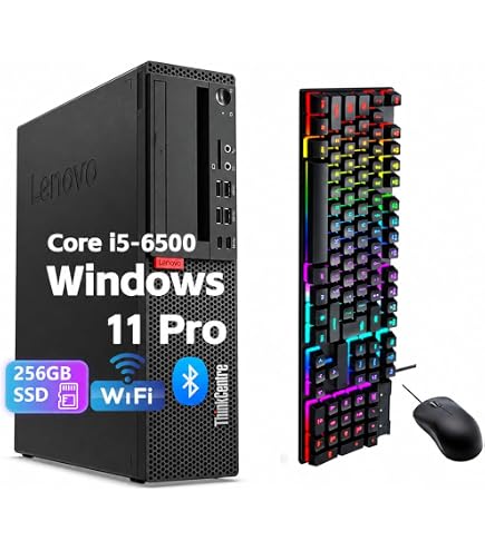 Lenovo ThinkCentre M910S SFF Computadora de Escritorio, Intel Quad