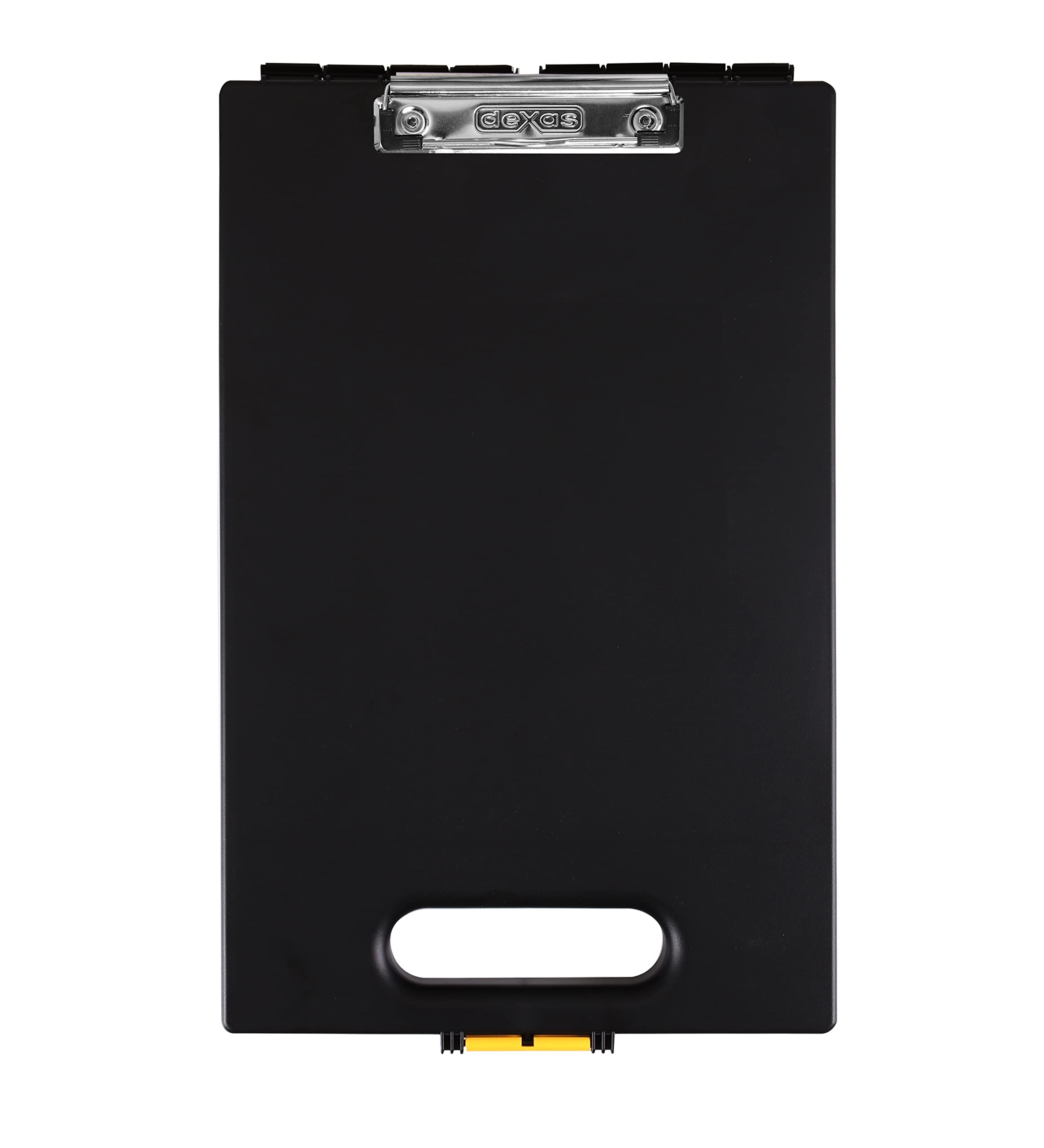 Dexas Clipcase Storage Clipboard with Handle, Black