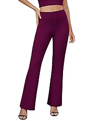 DLOODA Womens Bootcut Dress Pants Business Casual