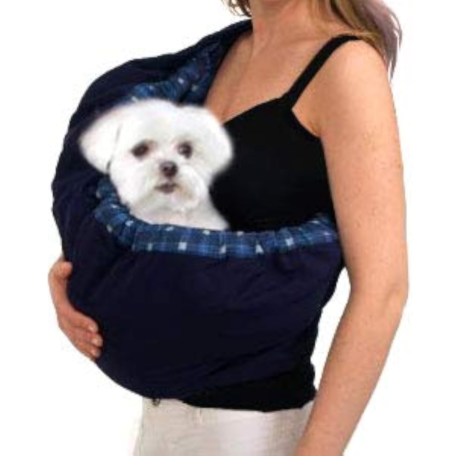 OrgMemory Carrier Soft-Sided Pet Carrier, Hands- Adjustable Sling Bag, Small Dogs/Cats Outdoor Shoulder Carry Bag