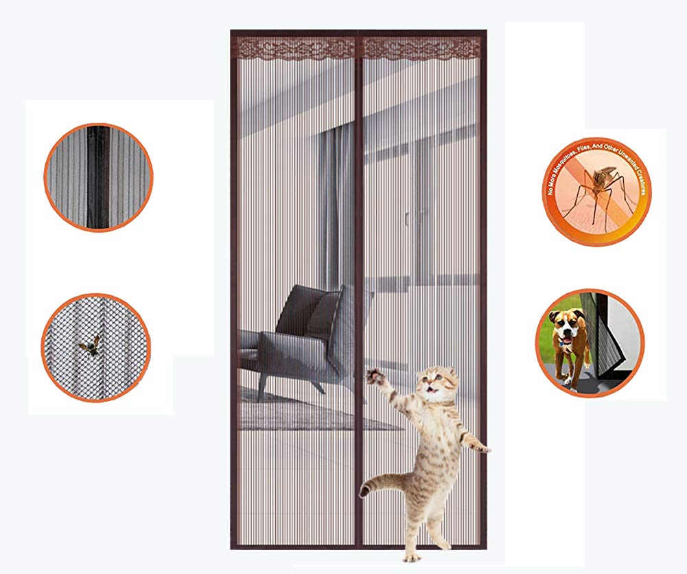 Premium Slim Haning Magnet Fliegengitter Balkontur Tur Ohne Bohren