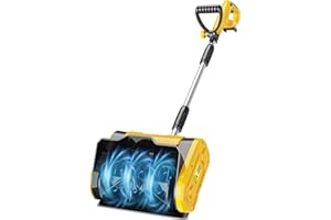 Rozlchar Cordless Snow Shovel Compatible for DeWALT 20V Battery(No Battery), Electric Snow Blower for Driveway with Telescopi
