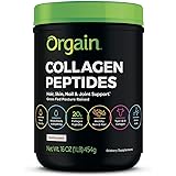 Orgain Grass Fed Hydrolyzed Collagen Peptides Protein Powder - Paleo & Keto Friendly, Amino Acid Supplement, Pasture Raised, 
