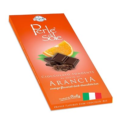 Buy Perle Di Sole Orange Flavored Dark Chocolate Bar 3 43 Oz 100 G Online In Singapore B07pwmydvd