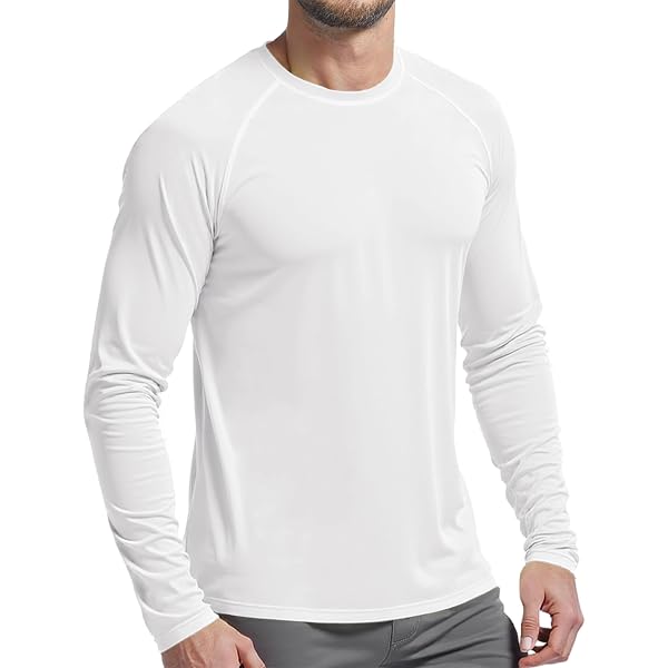 GAMEFISH USA UPF 50+ Long Sleeve Fishing Shirt – Microfiber, Moisture Wicking, Unisex Performance Shirt (White) - View #7