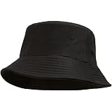 Black Bucket Hat - Single Piece - SM