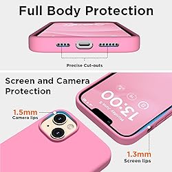 COFFKER for iPhone 13 Phone Case with [2X Screen