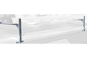 RACK'EM Fitz-All Adjustable Aluminum Trailer Ladder Rack (RA-28) for Enclosed Trailers by Rack 'EM