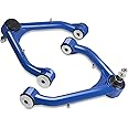 Upper Control Arms for Silverado 1500 Sierra 1500, 2-4" Lift Blue Tubular Front Suspension Control Arm for 1999-2006 Silverado 1500 Sierra 1500 2000-2006Tahoe Suburban Yukon，2 PCS