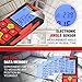Laser Measure, 196Ft USB Rechargeable Laser Distance Meters with Electronic Angle Sensor, Mute Function, Measure Distance, Area and Volume, Pythagoras POPOMAN - MTM120B