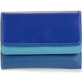mywalit Double-Flap Wallet Leather Purse | 6 Credit Card Slots | ID Window, Coin Pockets &amp; Pen | Seascape | Classy &amp; Compact Accessory for Men &amp; Women | Perfect for Everyday Use