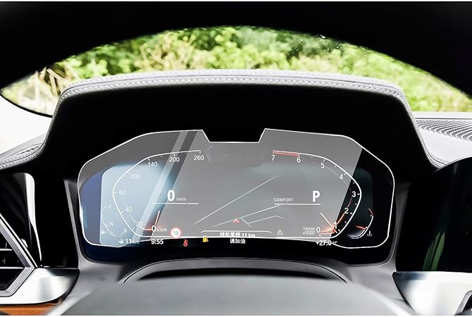 Amazon Cdefg ダッシュパネル用 Dx 19 Bmw 3シリーズ G 12 3インチ メーターパネル 液晶保護フィルム 強化ガラスフィルム 高感度タッチ 防気泡 キズ防止 貼り付け簡単 保護フィルム 車 バイク