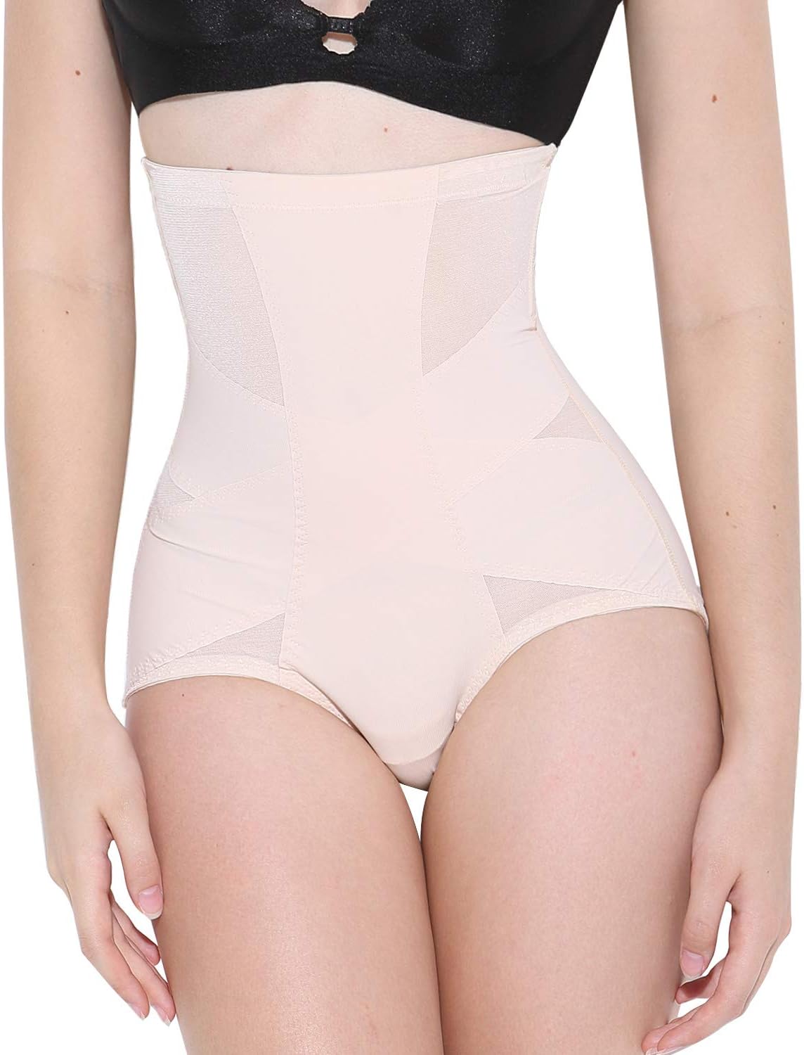 PAUKEE Body Shaper Tummy Control Shapewear Underwear Briefs High Waist Panty Girdle Shaping Panties for Women