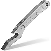 MEECN EDC Pry Bar Keychain Bottle Opener Compact Titanium Tool, Pocket sized and Multi functional