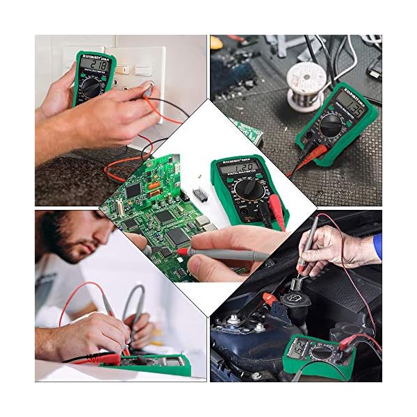 LÃ¶tkolben Set, HANDSKIT 20-in-1 LÃ¶tsetãNeueste Versionã90W LCD-LÃ¶tkolben, regelbare Temperatur 180â480Â°C, mit 5 LÃ¶tspitzen, digitalem Multimeter, EntlÃ¶tpumpe, LÃ¶tkolbenstÃ¤nder, LÃ¶tzinn & Pinzette – Bild 5