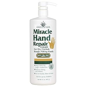 Miracle of Aloe's Miracle Hand Repair Cream (32 OZ)