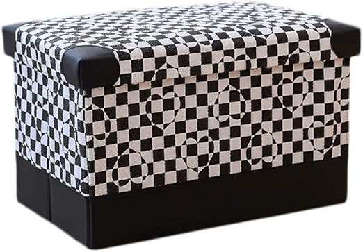 Amazon.de: Wddwarmhome PU Ottomane Faltbare Aufbewahrungsbox Haushalts