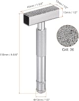 sourcing map Diamond Grinding Wheel Dresser 36 Grit Stone Tool Truing Deburring view 2