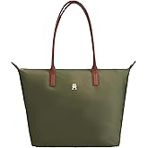 Tommy Hilfiger womens Popette Large Tote Bag With Zipper