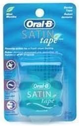 Oral-B Satin Tape Floss 25m Pack of 3 Mint Fresh