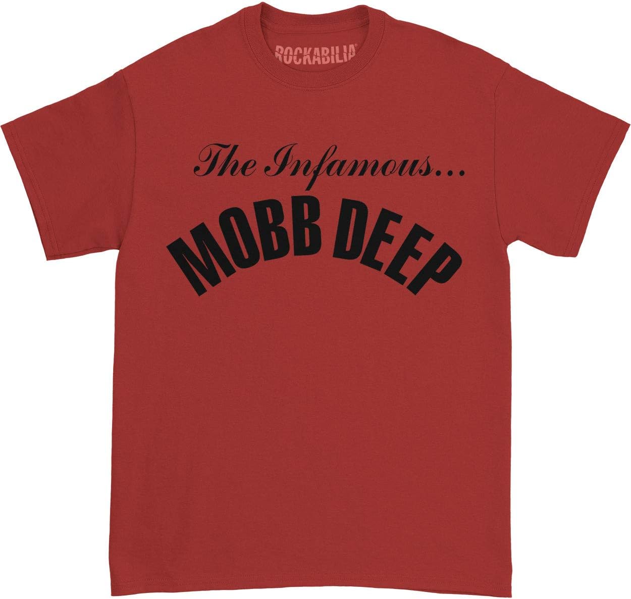 Mobb Deep - Infamous on Red T-Shirt Size M