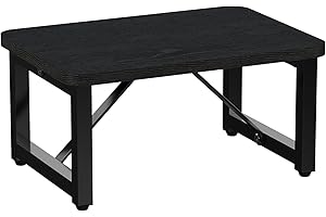 YAKANJ Step Stool,Sturdy Wooden Step Stool for Adults Kids Toddler,Heavy Duty Stable Foot Stool for Kitchen Bathroom Bedroom Closet Garden Living Room-Black