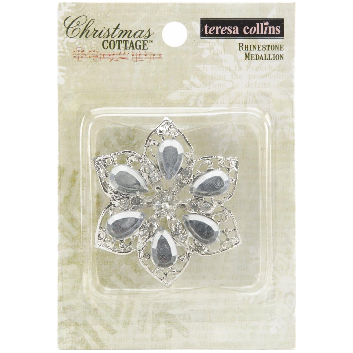 Christmas Cottage Teresa Collins Designs Medallion