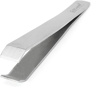 SCHARF STAHL® Grätenzange, Fischpinzette, Grätenpinzette, Fischgrätenpinzette, Zange zum Entfernen von Fisch-Gräten, Edelstahl Rostfrei 11 cm